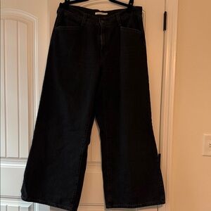 Levi's Black Flare & Wide Leg Jeans